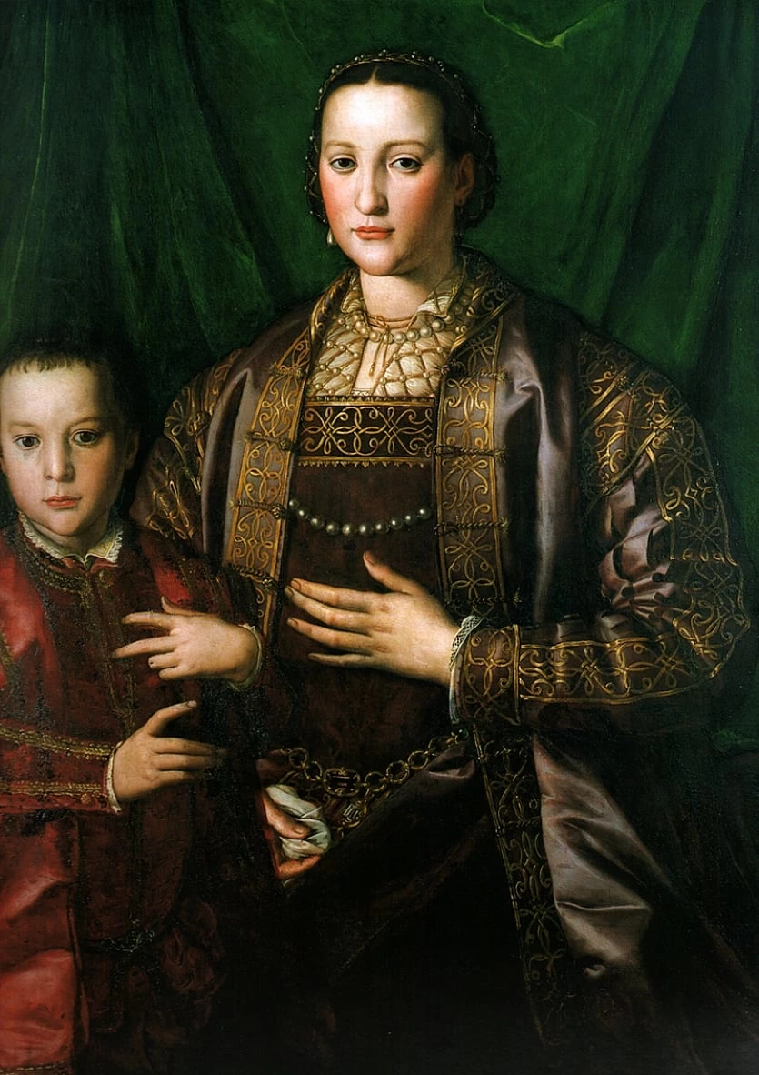 108-Ritratto di Eleonora di Toledo con il figlio-Cincinnati Art Museum 